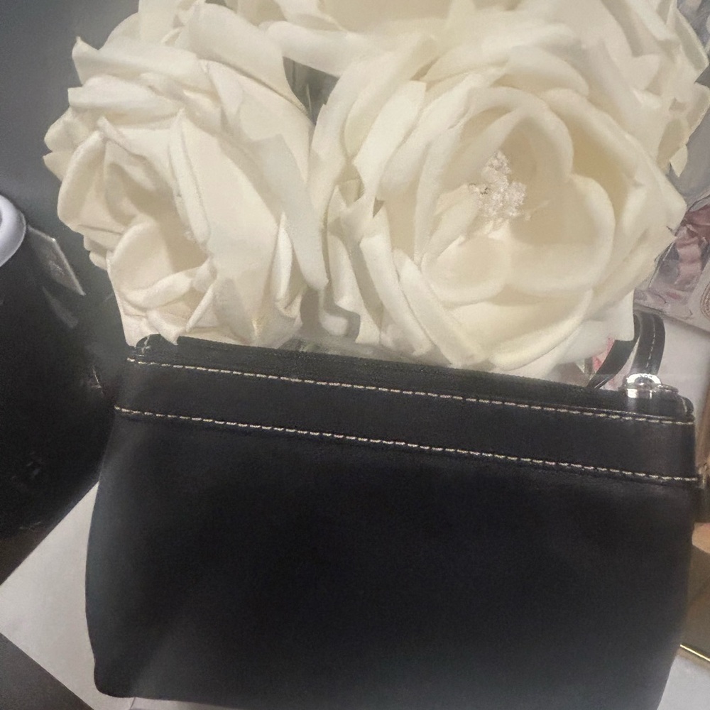 Valentino Orlandi Black Quilted Satchel with Gold Emblem - Picture 6 of 6